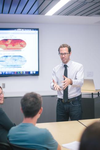 Gregory Lecturing
