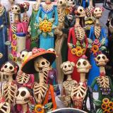 dia de los muertos skeletons