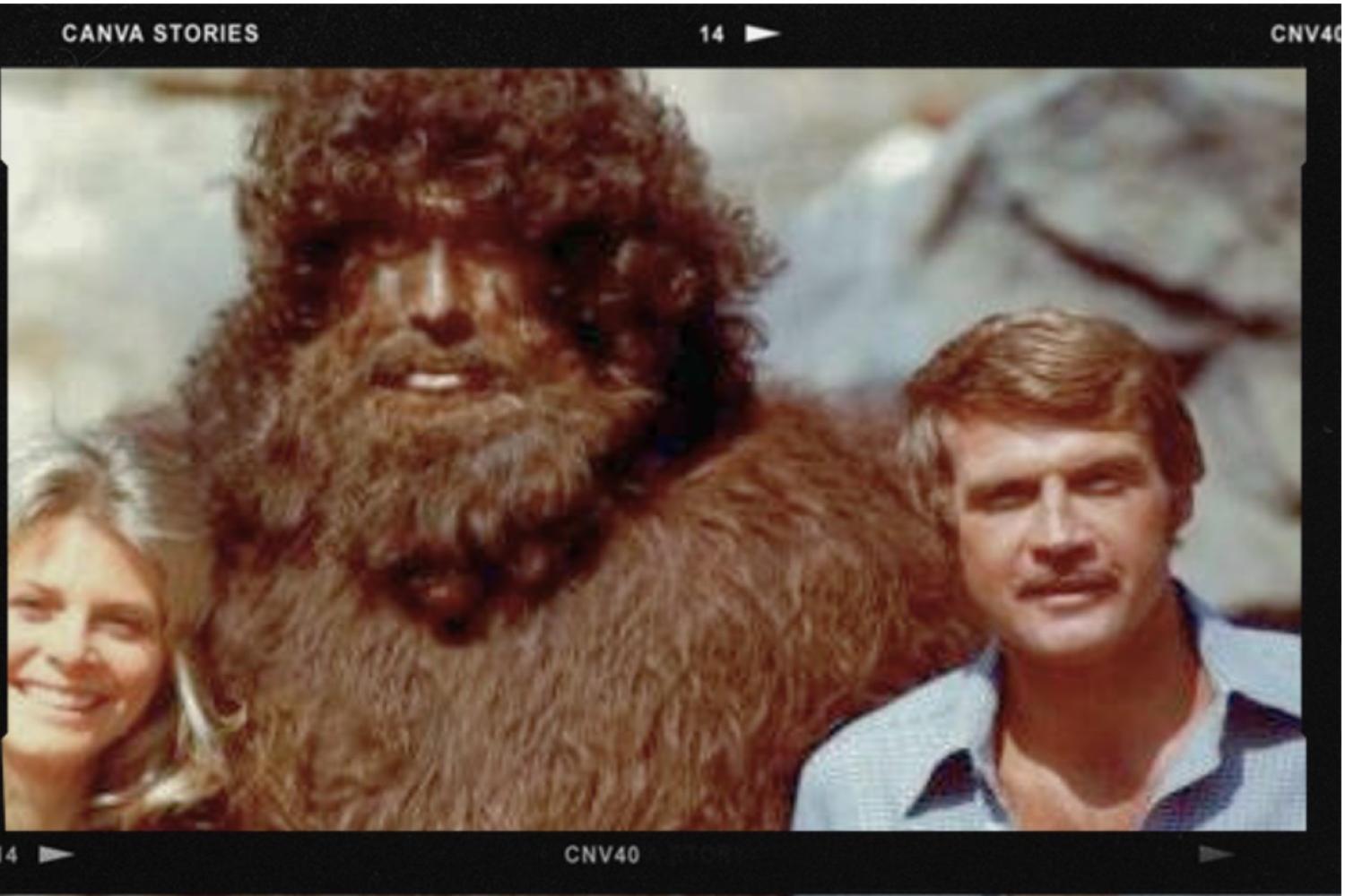 two people with a yeti