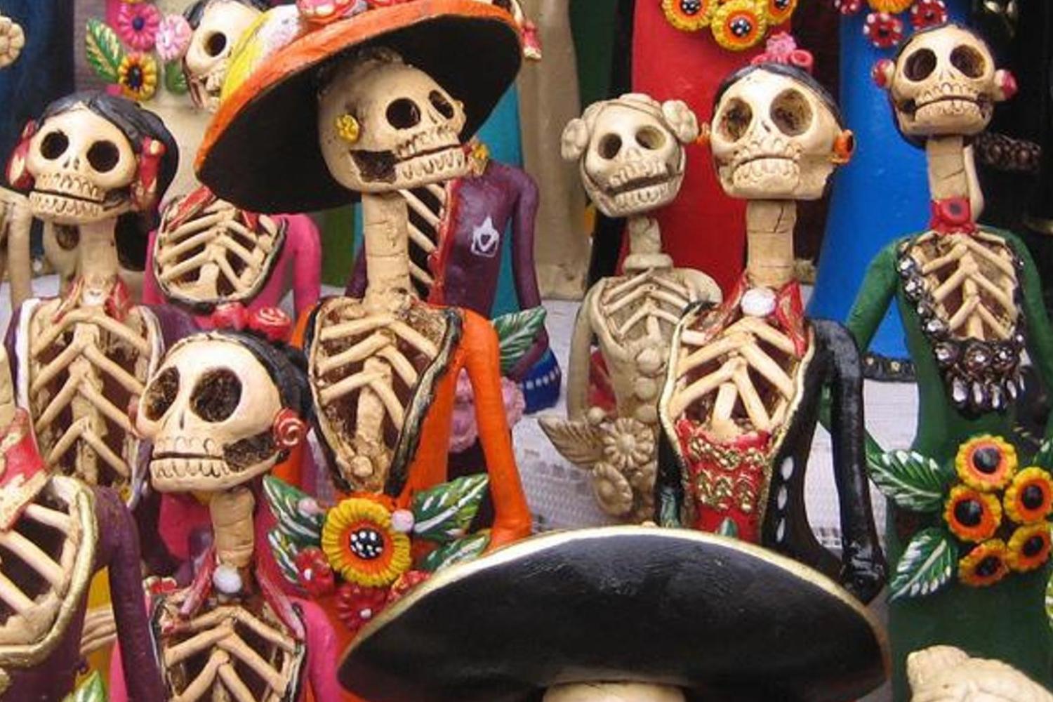 Day of the Dead Catrinas Skeletons