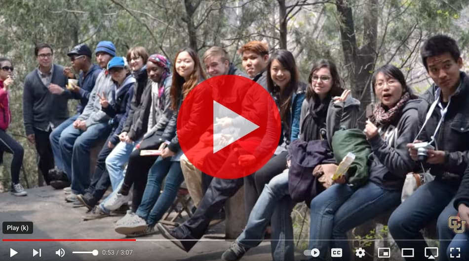 Click on the Video still about studying abroad in Beijing and be taken to YouTube