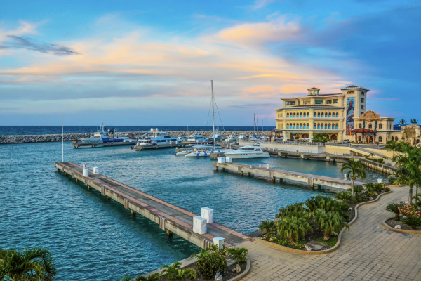 Docks in Dominican Republic