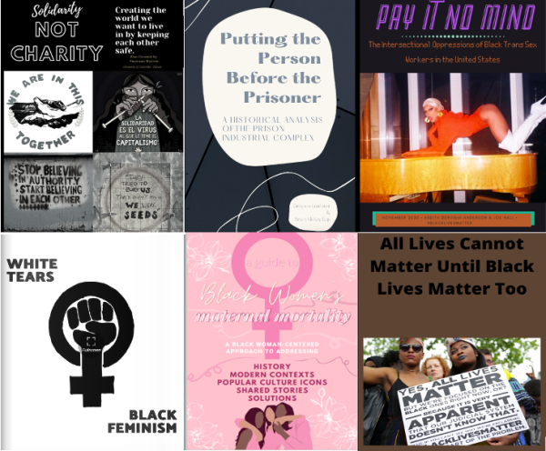 Black Lives Matter course Zines