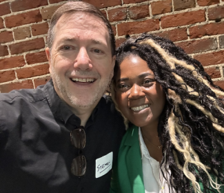 Dr. Stephen Hartnett and Dr. Khalilah KO Olokunola