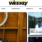 screenshot of Boulder Weekly newspaper website homepage