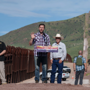 J.D. Vance speaks to a crowd