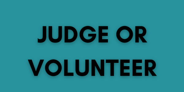judge or volunteer button