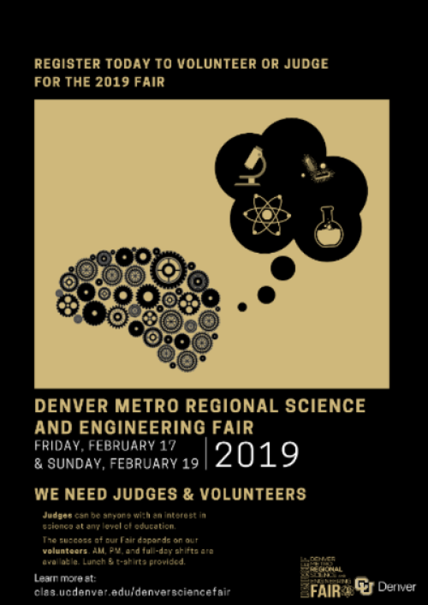 science fair judge flyer