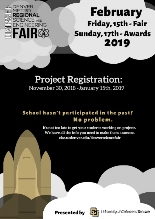 science fair registration flyer
