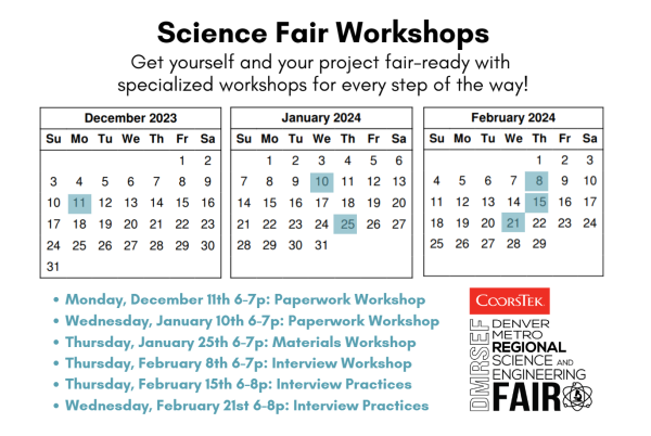workshop schedule