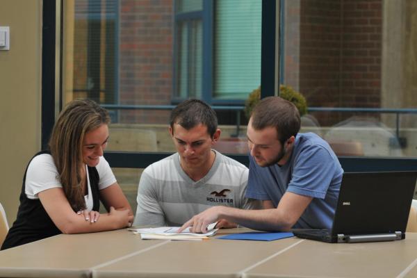 Students Studying