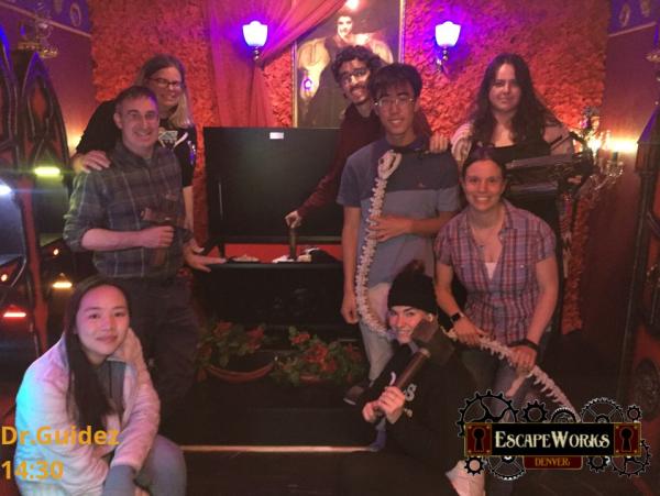 Guidez and Fisk group escape room spring 2024