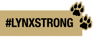 LynxStrong text in gold box