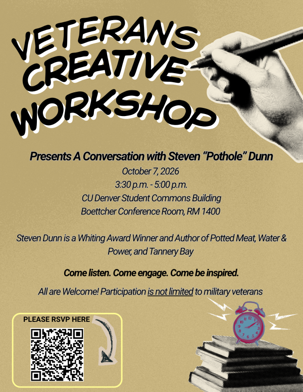 veterans creative writing workshop