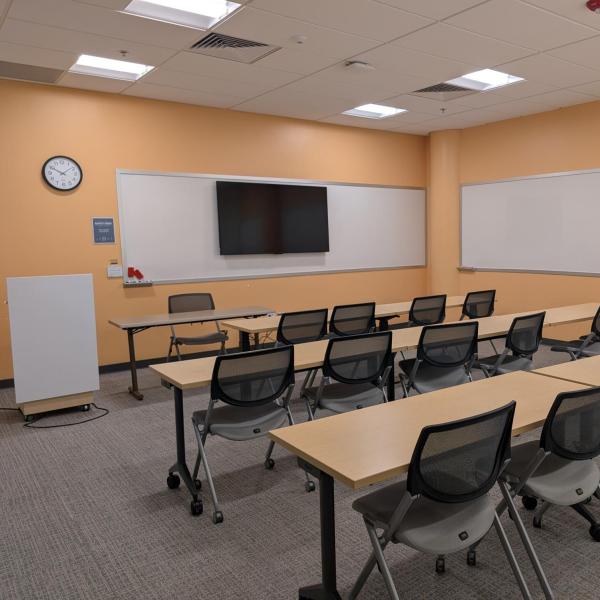 Additional classroom in the North Classroom building