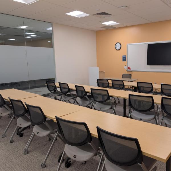 Additional classroom in the North Classroom building