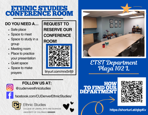 Ethnic Studies Conference Room Flyer