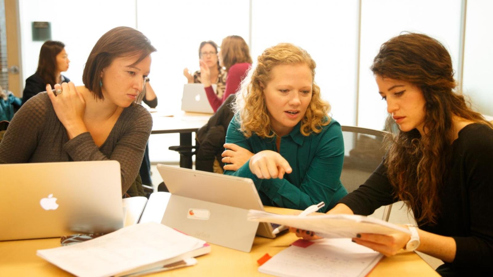 Photo of Sociology Dept teaching setting.