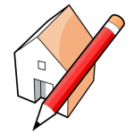 Graphic of sketchup logo
