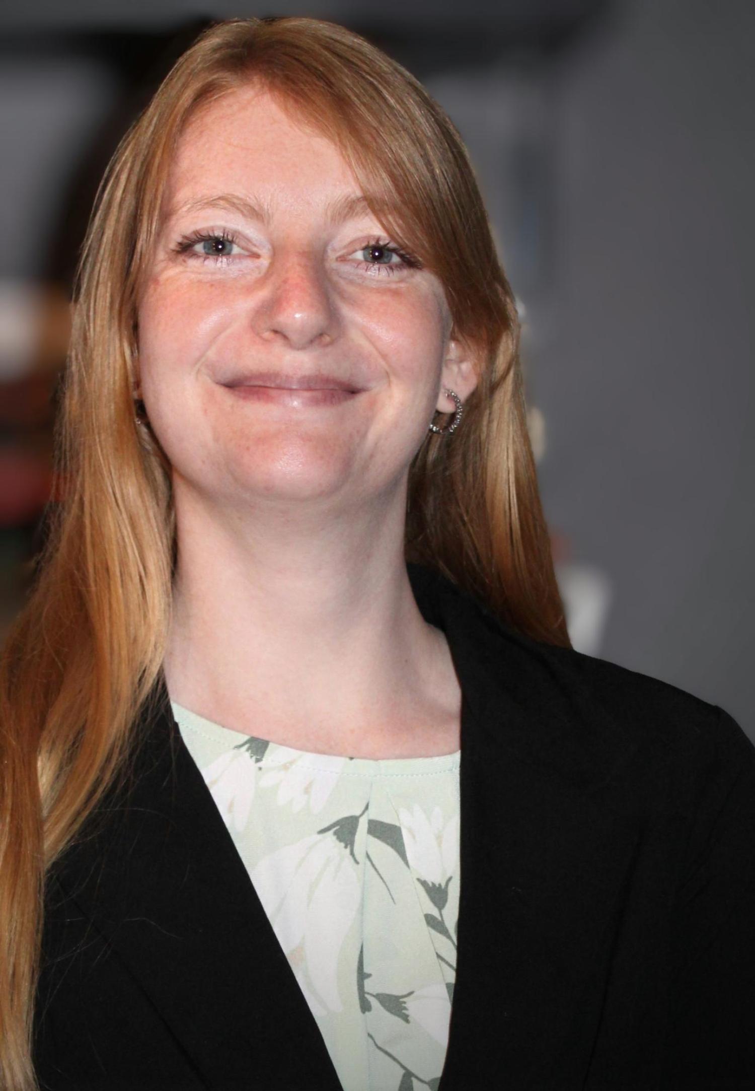 This is a photographic image of Autumn White, a FAST Lab Consultant