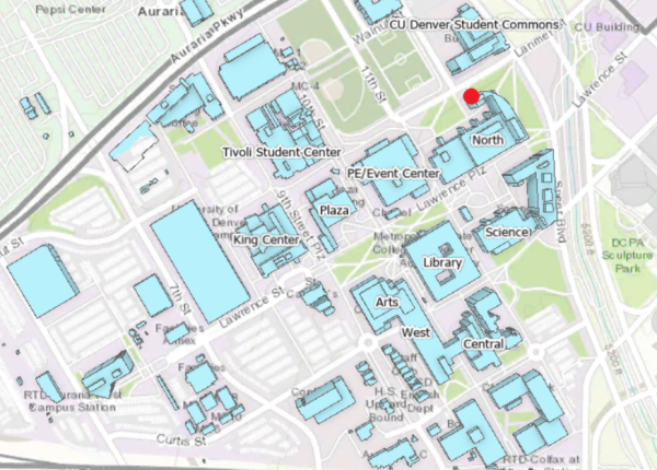 Cu Denver Campus Map About Us | Facility For Advanced Spatial Technology | Cu Denver College Of  Liberal Arts And Sciences