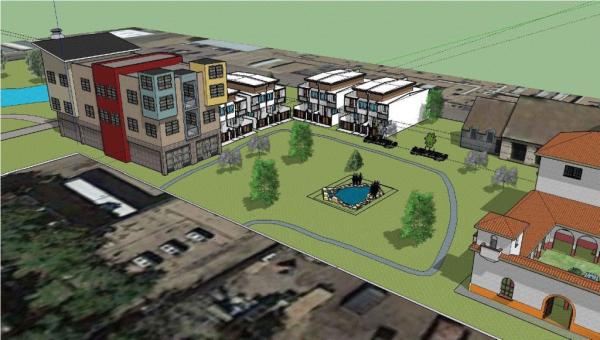 Using SketchUp to do a Preliminary 3D Site plan Facility 