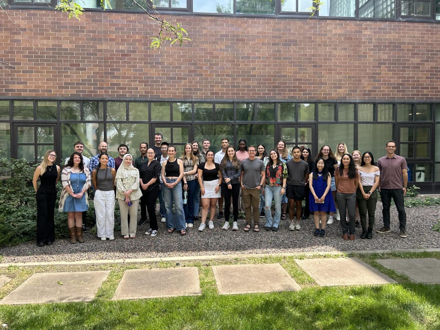 Group photo of the fall 2025 cohort