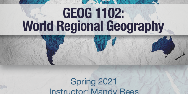 GEOG 1102 Spring 2021 Flyer