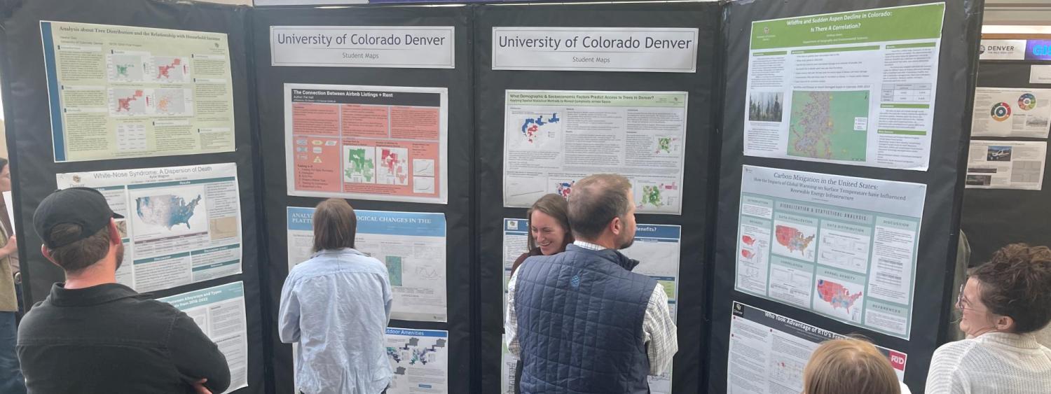Students at Denver GIS Day