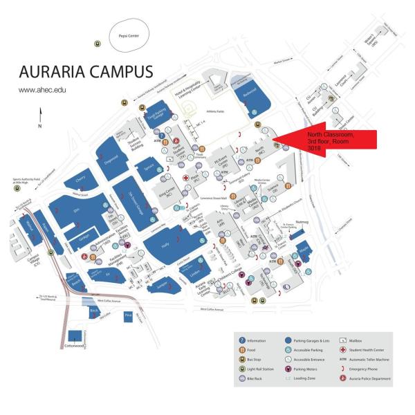 University Of Colorado Denver Anschutz Medical Campus Map - Coriss ...