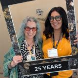 Photo of Marjorie Levine-Clark and Tabitha Fitzpatrick