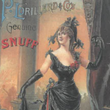 Photo of an advertisement for snuff from the 1900s