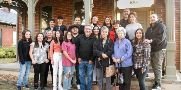 Displaced residents of Nineth Street visit their old homes