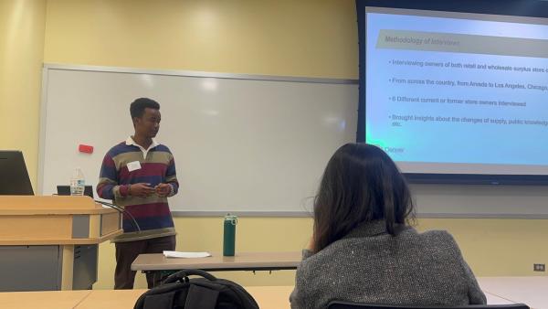 Ronnie Karanja Presenting at a RaCAS Panel