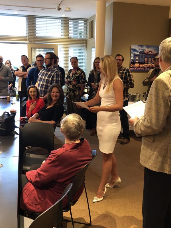 History Department Award Ceremony 2019 History CU Denver College of Liberal Arts and Sciences