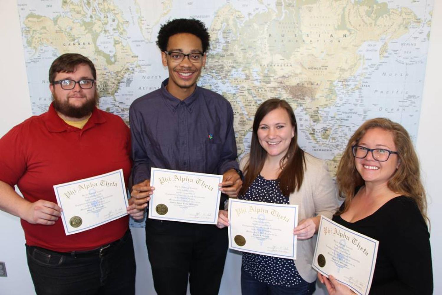 Phi Alpha Theta Honors Students