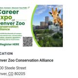 Flier for the zoo conservation alliance