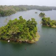 Photo of an island