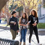 Students Walking