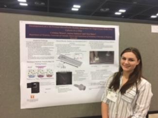 Cristiana presenting at SACNAS 2018