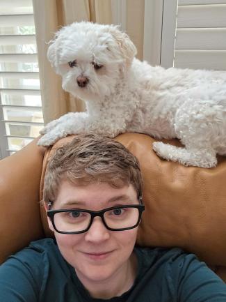 photo of Cat graber and small white dog