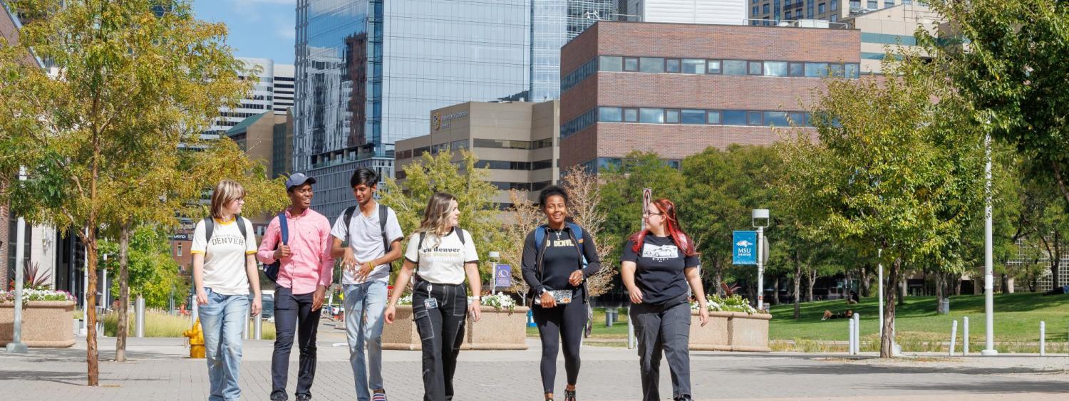 students at auraria