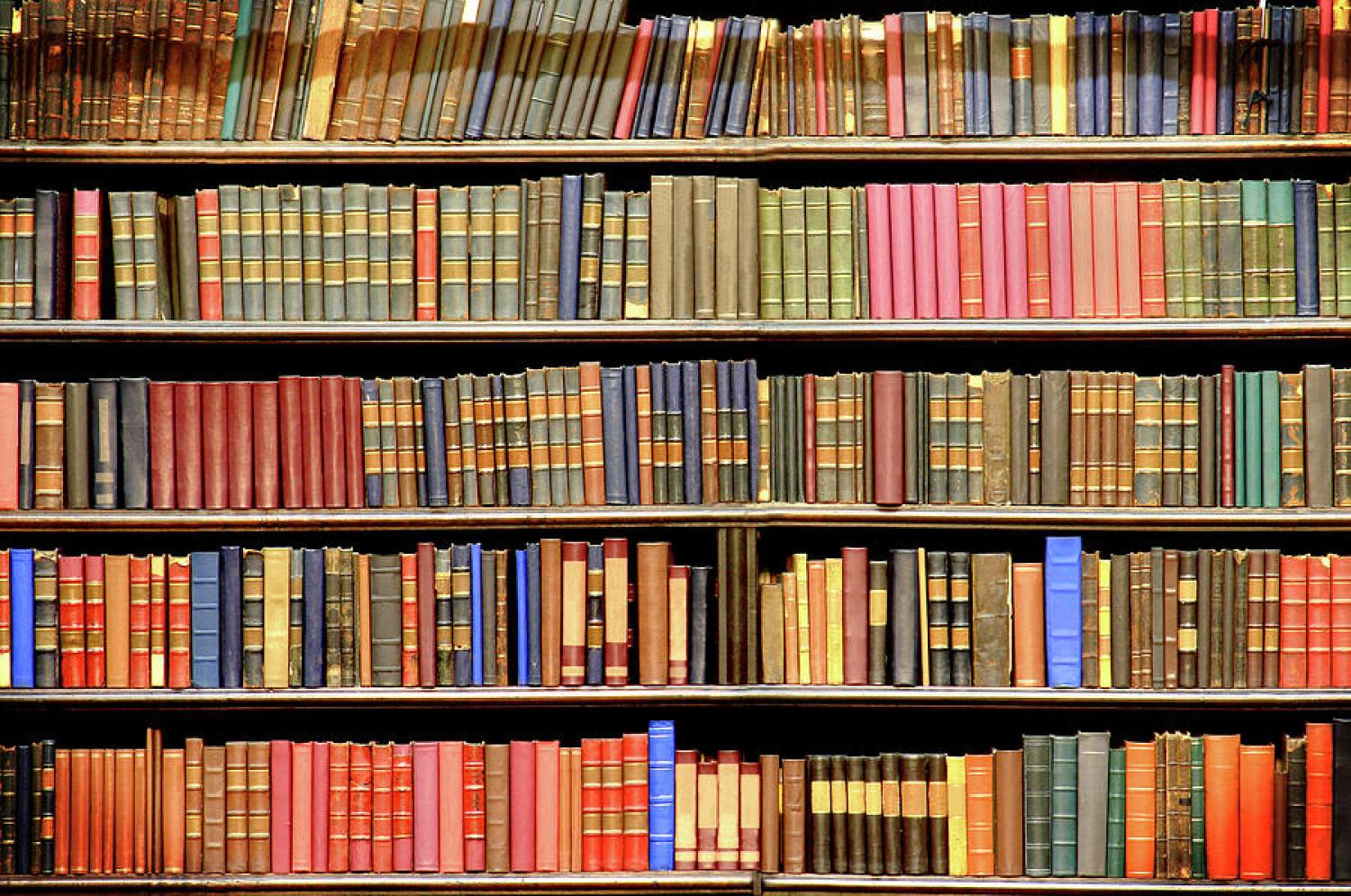 books in library
