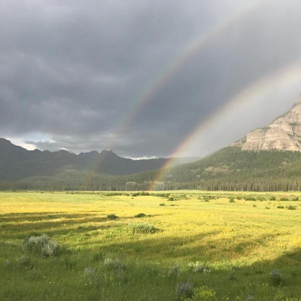 Double rainbow