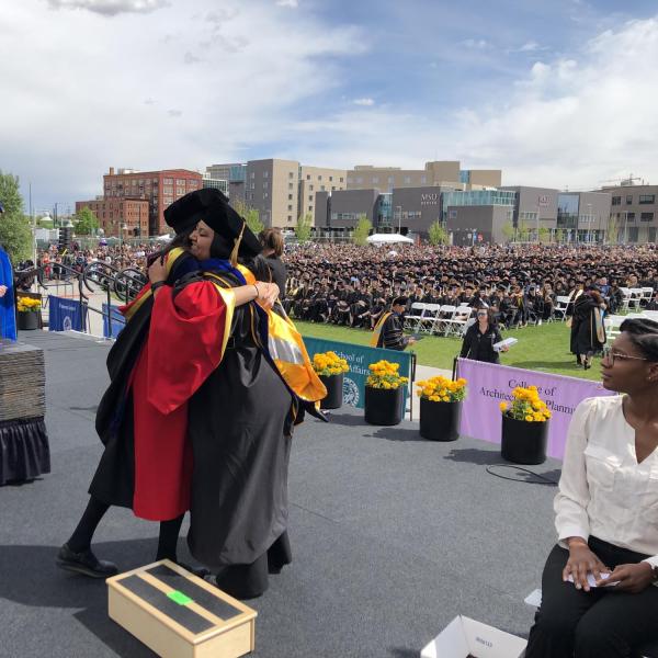 Munira's Ph.D. graduation