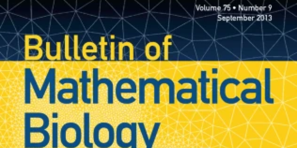Book Cover entitled "Bulletin of Mathematical Biology"