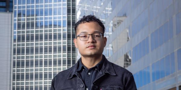 Mario Quinones Rabelo will graduate from CU Denver this spring.