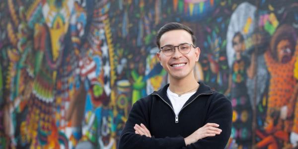 Francisco Chica is a student in the New Directions master's program who works full-time as a community organizer.