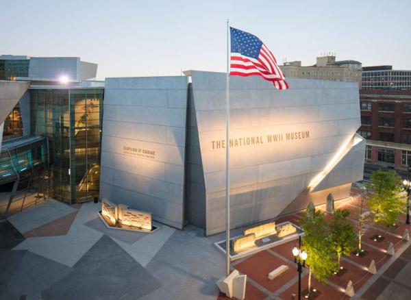 The National WW II Museum in Louisiana where Chandler Stark was appointed historian