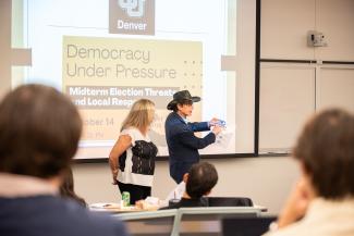 CO ACLU Rep Speaks to classroom